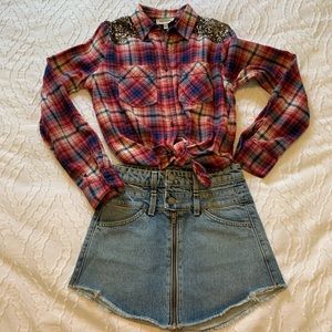 Carmar LA denim skirt size 24